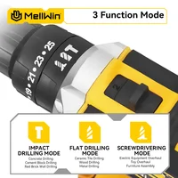 MELLWIN 25 + 3 couple électrique perceuse à percussion ensemble polyvalent sans fil tournevis électrique outil électrique pour Makita 18V batterie broche 5