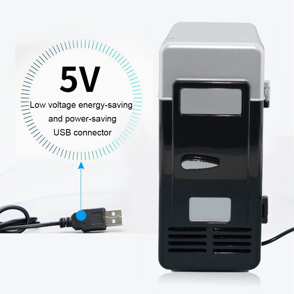 ABS 자동차용 가정용 USB 미니 냉장고 USB 전기 냉장고 가정 사무실 호텔용 USB 미니 냉장고
