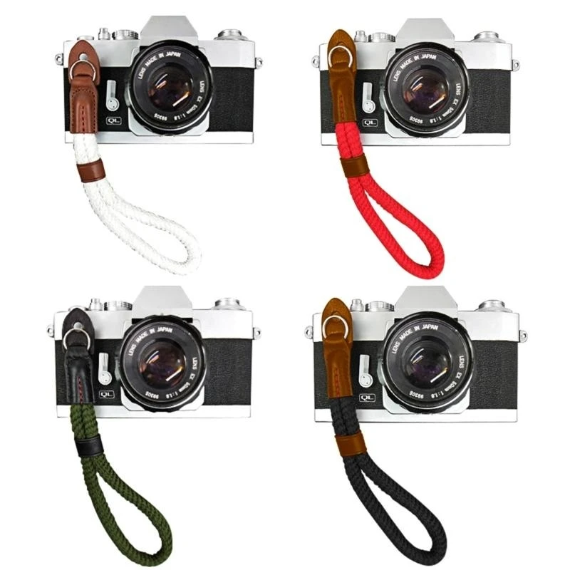 DSLR 미러리스 카메라 퀵 릴리스 카메라 핸드 스트랩을위한 카메라 손목 스트랩