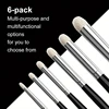 6pcs Miniature Painting Dry Brush Set Professional Modeller's Paint Brushes for Scale Models Ideal for Enamel Fantasy 1