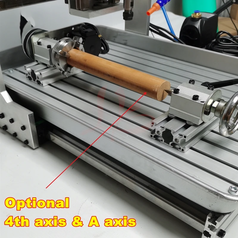LYBGACNC LYFS 3040 3-Achsen CNC-Fräsmaschine Gravur-/Bohr-/Fräsmaschine 2200W VFD Wassergekühlte Spindel – Detail 19