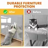 Anti Cat Scratch Furniture Protector Self-Adhesive Peelable Cat Training Protectors PVC Transparent Tape for Couch Sofa Sticker