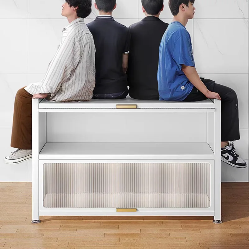 White Filing Kitchen Cabinets Modern Buffet Display Storage Bar Sideboard Closet Bathroom Luxury Archivadores Dining Room Sets