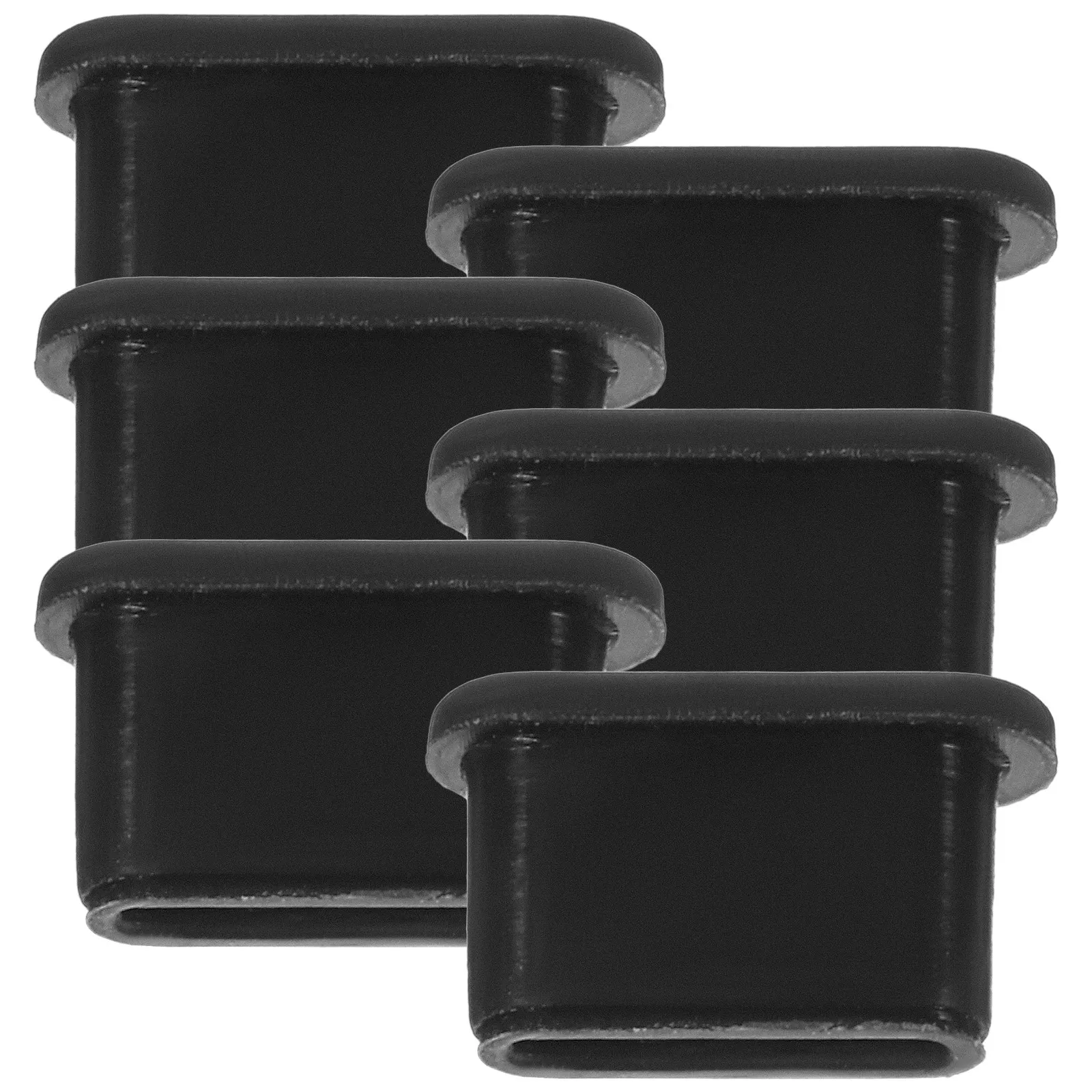 6Pcs 컴팩트 타입-C 플러그 스토퍼 소형 USB C 커버(전화 리모컨 포트용) 먼지, 습기, 포켓 보풀로부터 보호