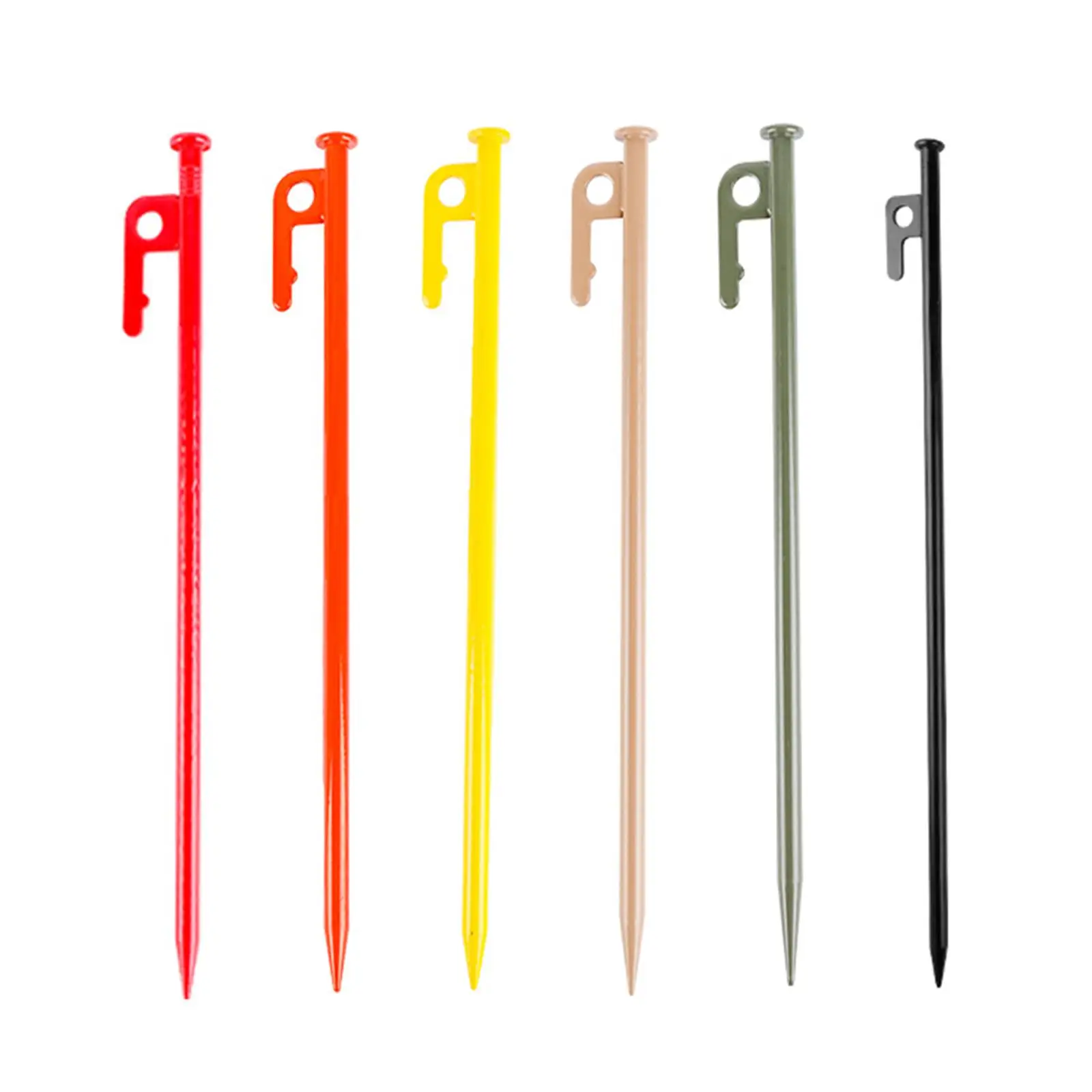 

Tent Peg Stakes 40cm Steel High Strength Tent Stakes Tent Pegs Ground Nail for Grassland Snowfield Canopy Gardening Trip Camping