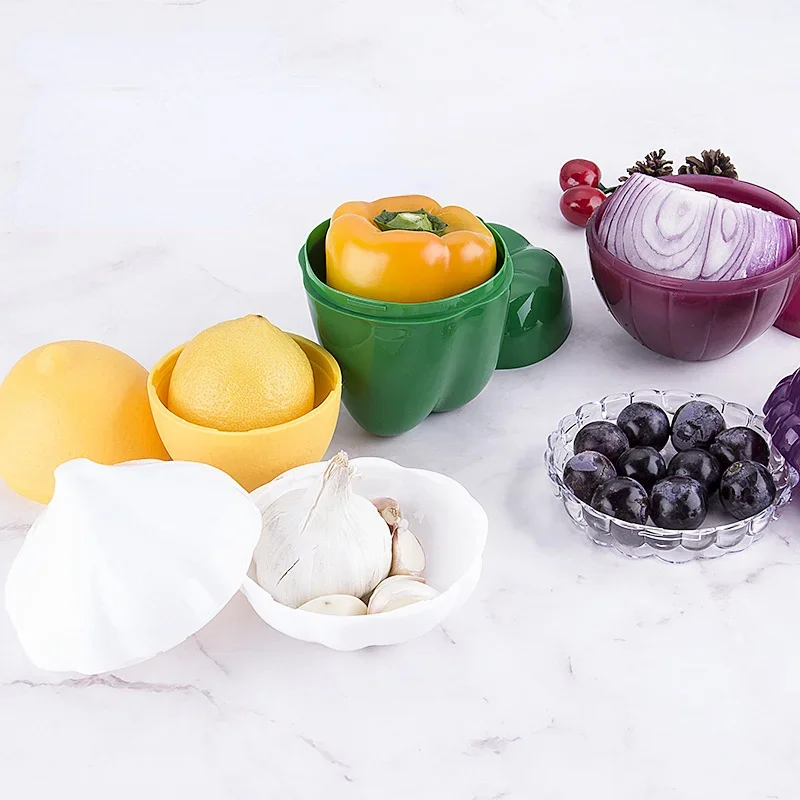 Creative Food Box Organizer for Fresh Vegetable Storage