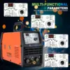 HITBOX TIG Welding Machine, Hot/TIG/Pulse Cold TIG Welder, 200A High Frequency DC Inverter 2T/4T TIG MMA Welder HBT2000PRO 2
