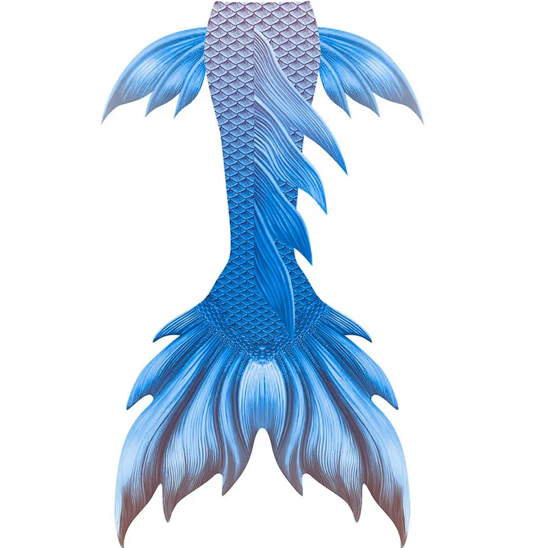 For Man Mermaid Costume Cosplay Merman Tail Instructor Aquamarine Bathing Suit Halloween Costume Cosplay for Swimming and Diving