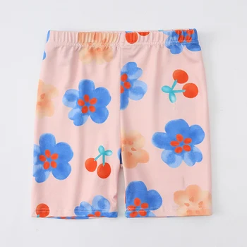 1/4 Piece Girl Summer Thin Sweet Cute Shorts Loose And Comfortable Anti-exposure Safety Pants Children's Casual Joker Home Pants 4