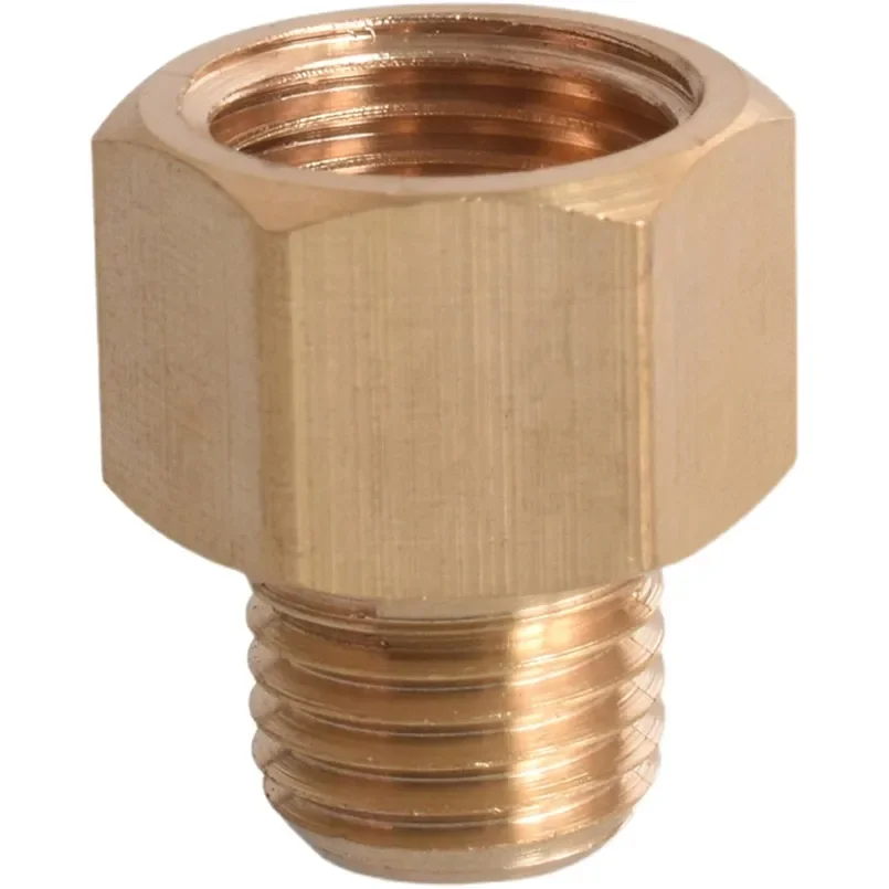 

M8 M10 M12 Metric 1/8" 1/4" 3/8" BSP Female to Male Thread Brass Pipe Fitting Reducing Adapter Connector For Pressure Gauge