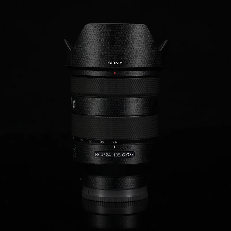 24105 스킨용 메본트 FE 24-105mm F4 G 카메라 렌즈 스티커 보호 필름 풀 커버리지 보호 잔여물 없음
