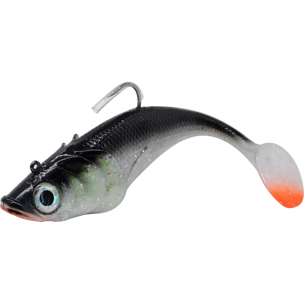 Großer Angelköder 95g Gewicht 19,5cm T-Schwanz Bleifisch Hochsee-Bootsangeln Künstlicher Köder Weicher Fischköder 1 Stück ANGEBOT