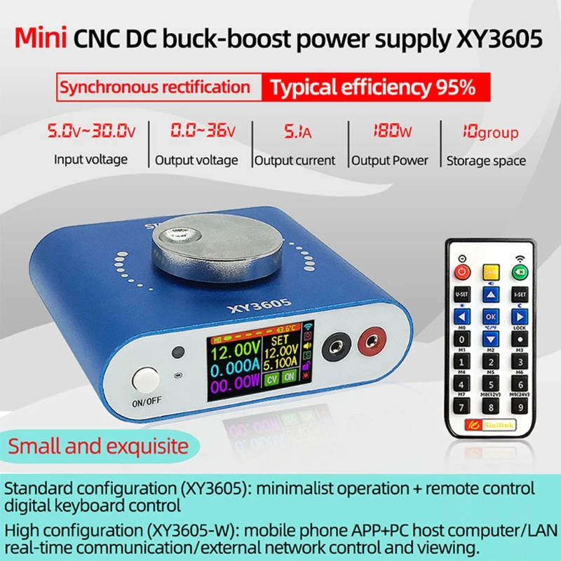 

Converter with Aluminum Housing Adjustable Regulator Durable-
