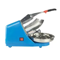Raseur à glace électrique, broyeur à glace en plastique et acier inoxydable durable, prise EU 220V, haute capacité 143,3 lb/h, protection contre la surchauffe 5