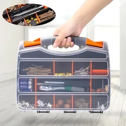 Professional Tool Case Box Rigid Plastic Multifunctional Organizer Tool Storage Box Portable Electrician Complete Work Tools