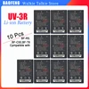 10 Pcs BL-3 BAOFENG Walkie Talkie UV-3R BF-T6 BF-C50 BF-R5 Li-ion Battery 1500mAh UV3R BFT6 C50 R5 Two Way Radios Extra Battery 1