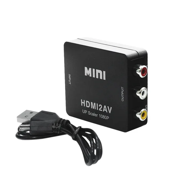 Adaptador Convertidor Hdmi A Rca / Av Tv Box A Televisor Crt – Zebbrisshop