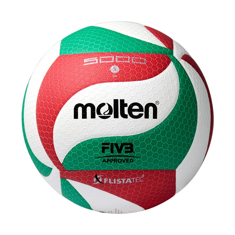 Molten V5M5000 Volleyball FIVB Approved Official Size 5 Volleyball For Women/Men Indoor Professional Match Training 6