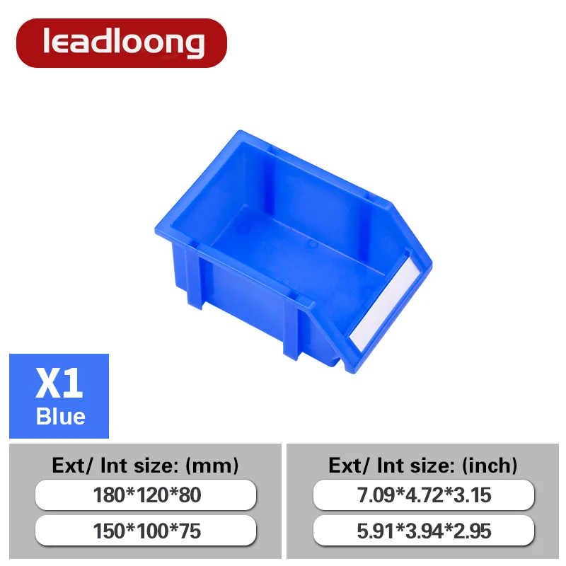 Industrial Warehouse and Garage Stackable Plastic Storage Bins for Tool  Parts Storage - China Tool Box, Storage Bins