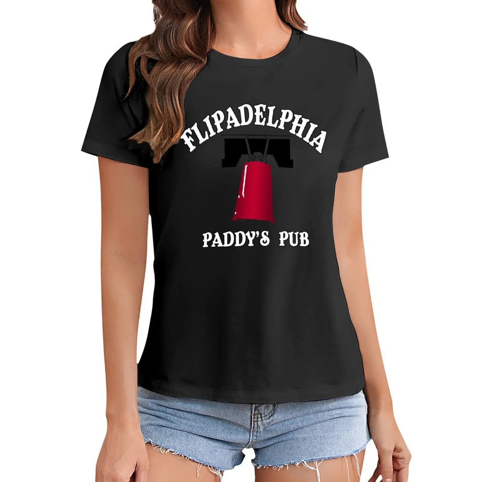 

Flipadelphia Its Always Sunny T-Shirt Blouse hippie clothes Woman T-shirts