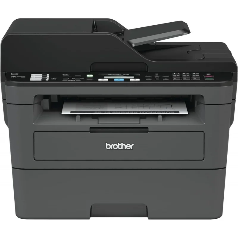 

Brother monochrome laser printer, mfcl2710dw, wireless networking, duplex printing, includes 4 month refresh subscription trial