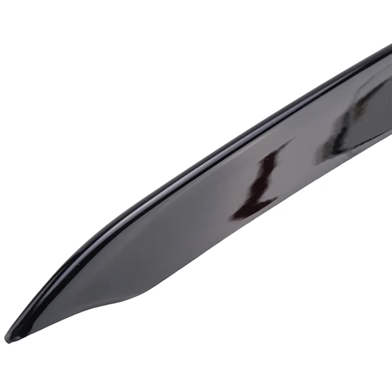 BMW 3 시리즈 E90 E91 LCI M 스포츠 2009-2012용 고급 자동차 브라이트 블랙 프론트 범퍼 스플리터 스포일러 트림 안개등 카나드 부품