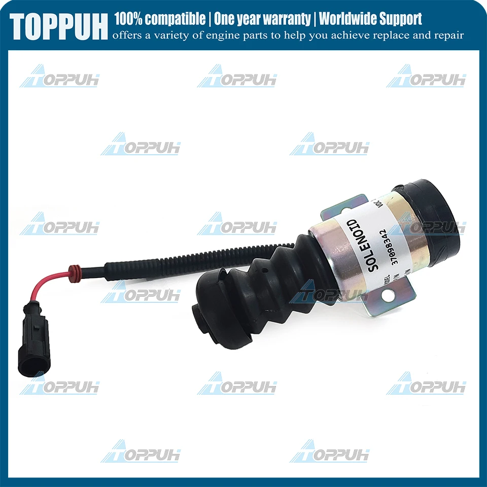 12V Engine Stop Solenoid 37098342 For Motorpal OJSC D-260 D-245 4722 0000 0013
