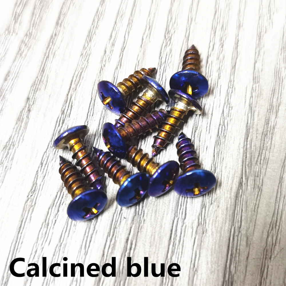 10pc M5x16 304 Stainless Steel Motorcycle Screws