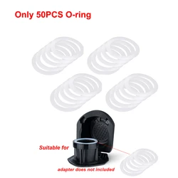 Premium Silicone O-Ring Seal for Coffee Machine Accessories (50PCS For Capsule Ad)