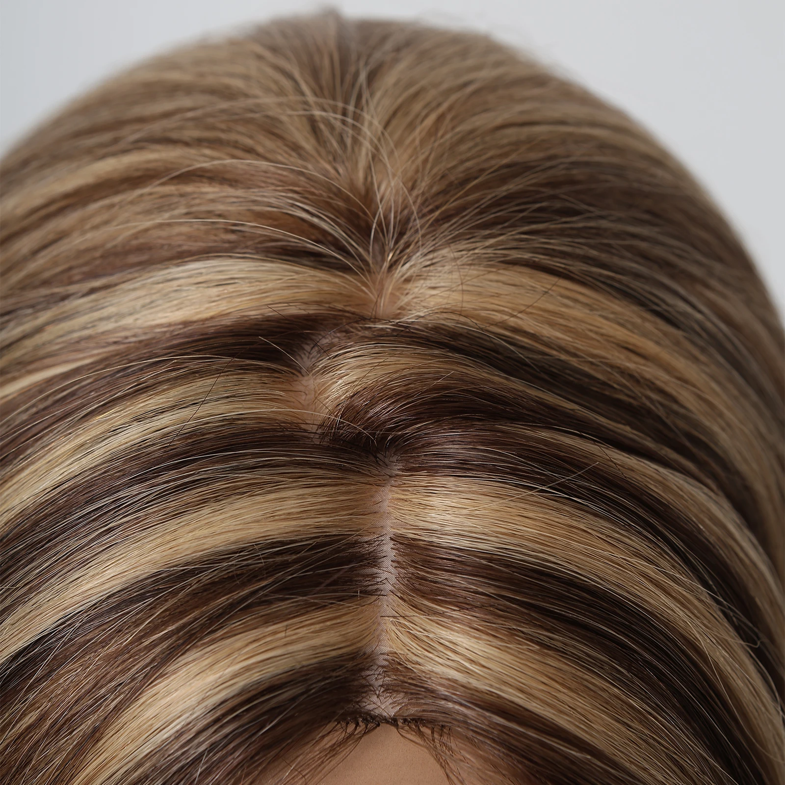 Brown Blonde Remy Human Hair Toppers Silk Base Hairpieces Clips in 12 inches Human Hair Extensions for Women with Thinning human hair toppers