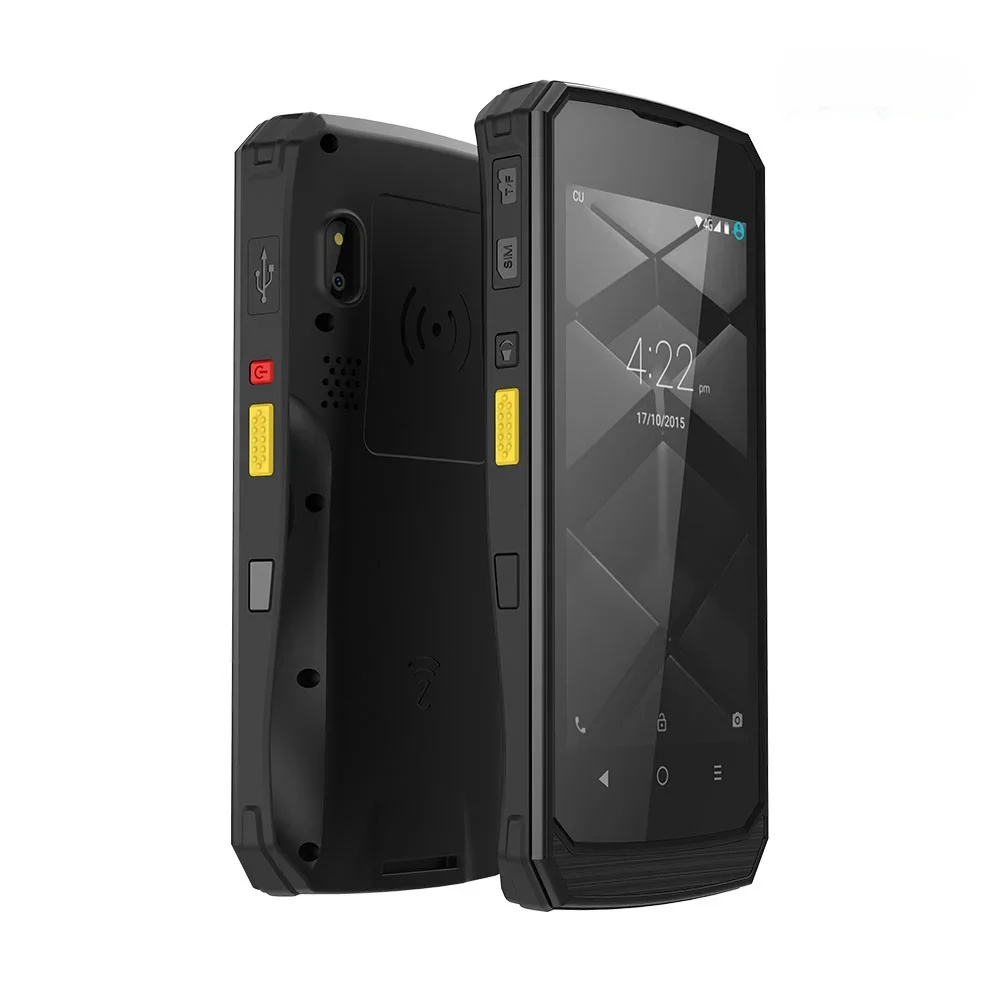 Handheld PDA Android 1D 2D Barcode Scanner 4GB RAM POS Terminal Zebra LF UHF RFID Reader WiFi 4G Data Capture