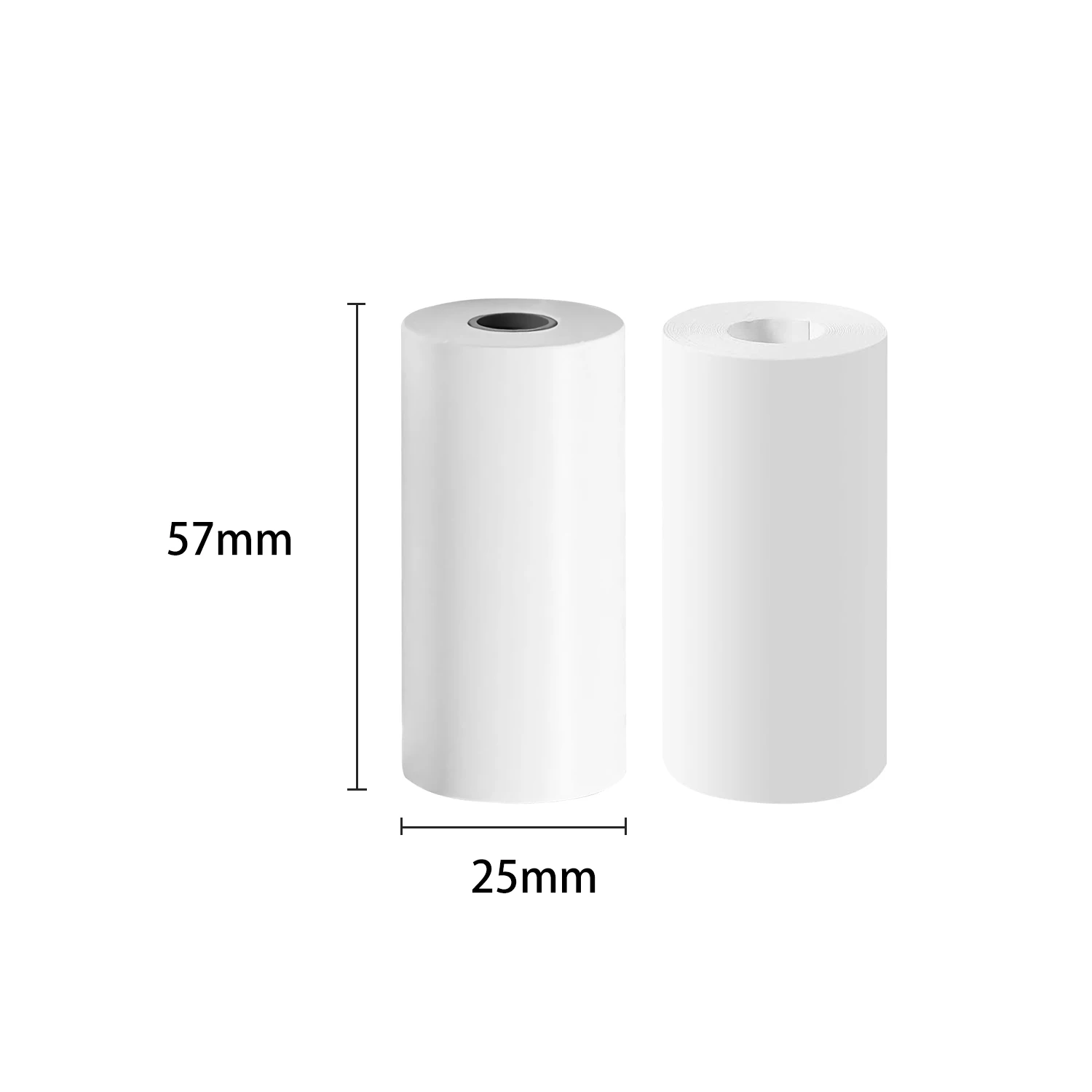 Q5 키즈 카메라 인스턴트 프린트 M3 M5 미니 프린터 용지 교체용 57*25MM 감열지