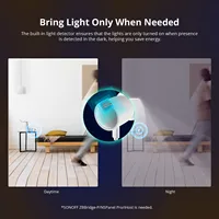 SONOFF SNZB-06P Zigbee Human Presence Sensor Rardar Detector Motion Sensor Smart Home Automation for Alexa Alice ZHA Zigbee2MQTT - Image 4