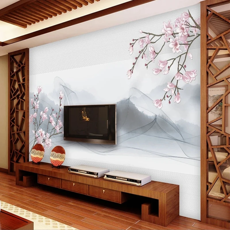 parede paisagem custom 3d photo sala tv 02