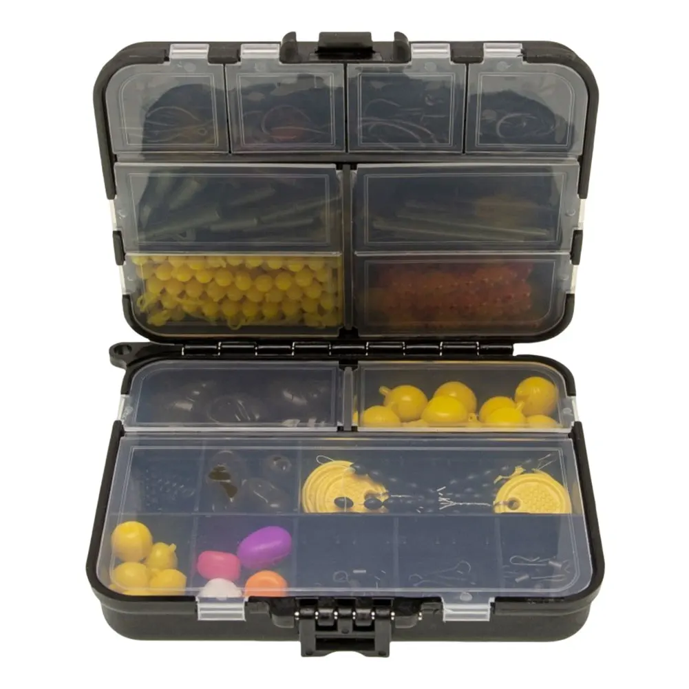 Carp Fishing Equipment Kit with Weights and Double Sided Box