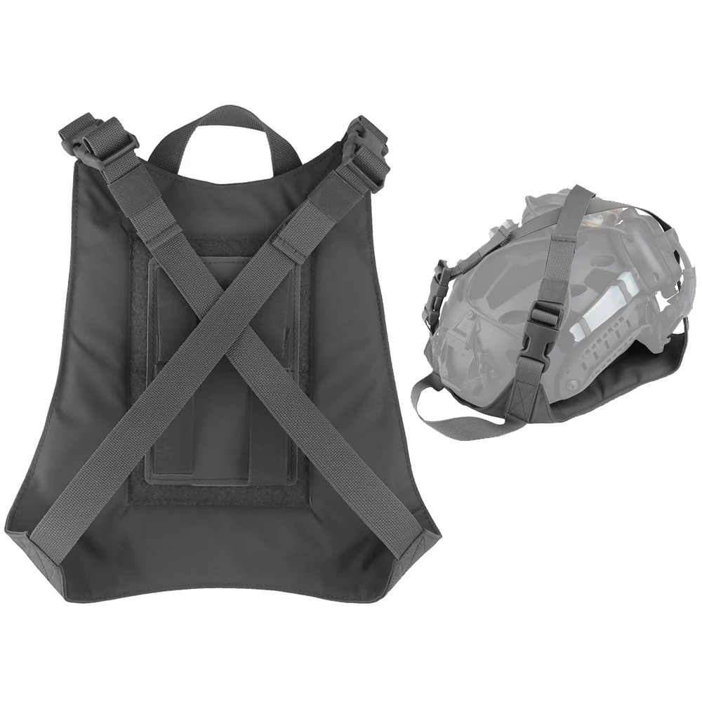 

Rapid Deployment Helmet Bag Multifunctional Helmet Storage Shooting Combat Helmet Pouch wtih Night Vision Device Fixing Strap