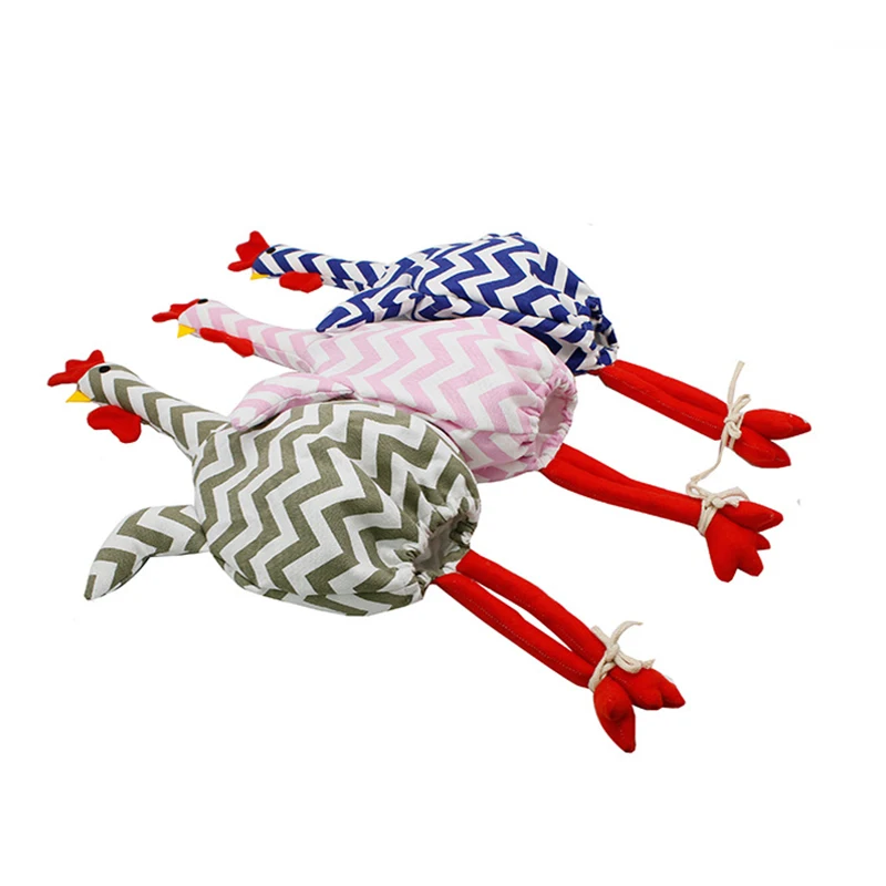 Cute Chicken Shape Plastic Grocery Bag Holder Dispenser, Hanging Recycling Plastic Bag Sorting Bag 3