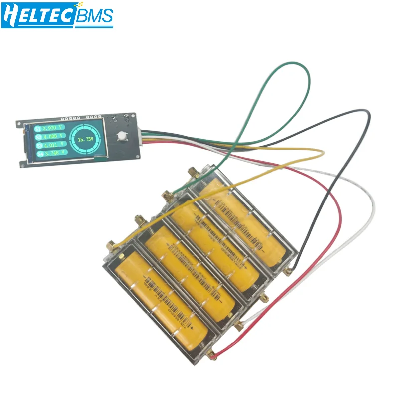 Heltecs-battery Voltage Tester Tft Display 2v4.5v Bateria 4s