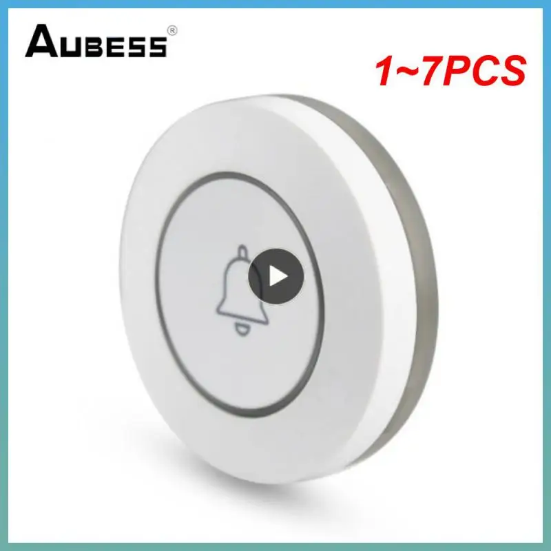 

Беспроводной пульт дистанционного управления Tuya Smart Home, 1-7 шт., 433 МГц, кнопка SOS, кнопка экстренного вызова, беспроводная кнопка экстренного вызова, дверной звонок