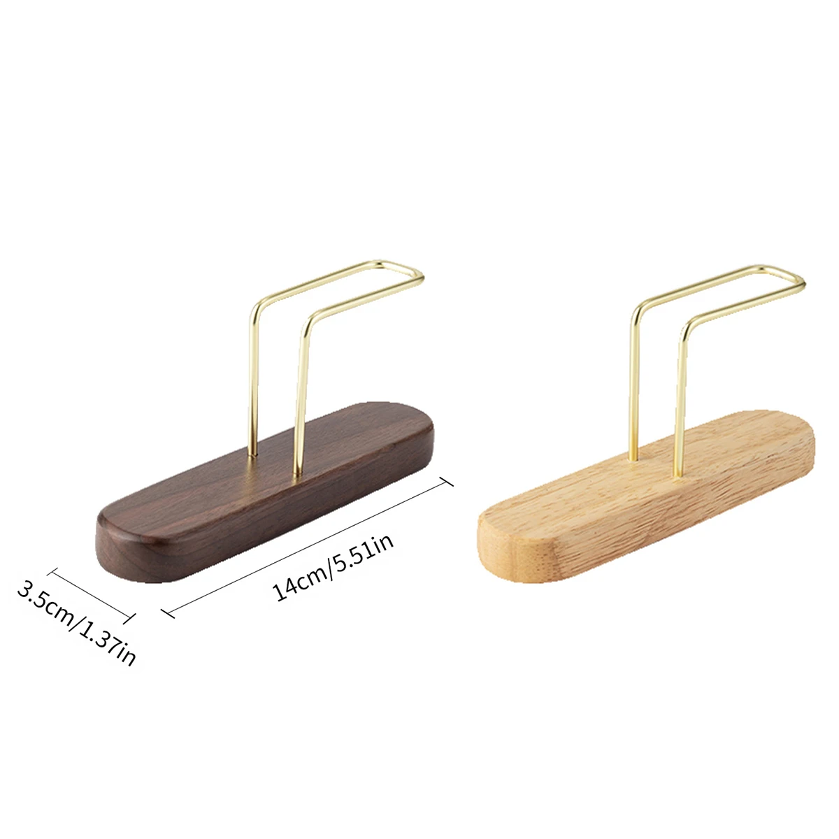 Solid wood coffee filter paper holder image 6