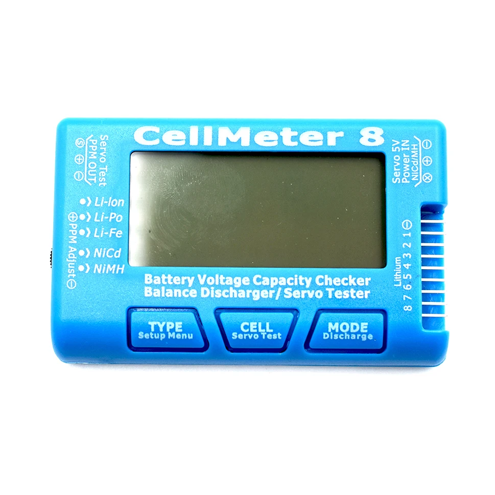 CellMeter 7 & 8 Testeur Batterie LiPo LiFe NiMH RC