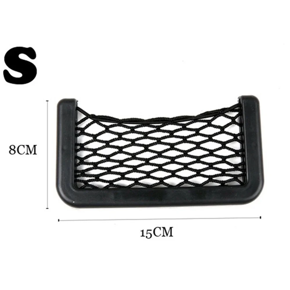 자동차 그물 가방 휴대폰 거치대 보관, Pocketlada niva kalina priora granta largus vaz samara 2110 자동차 청소