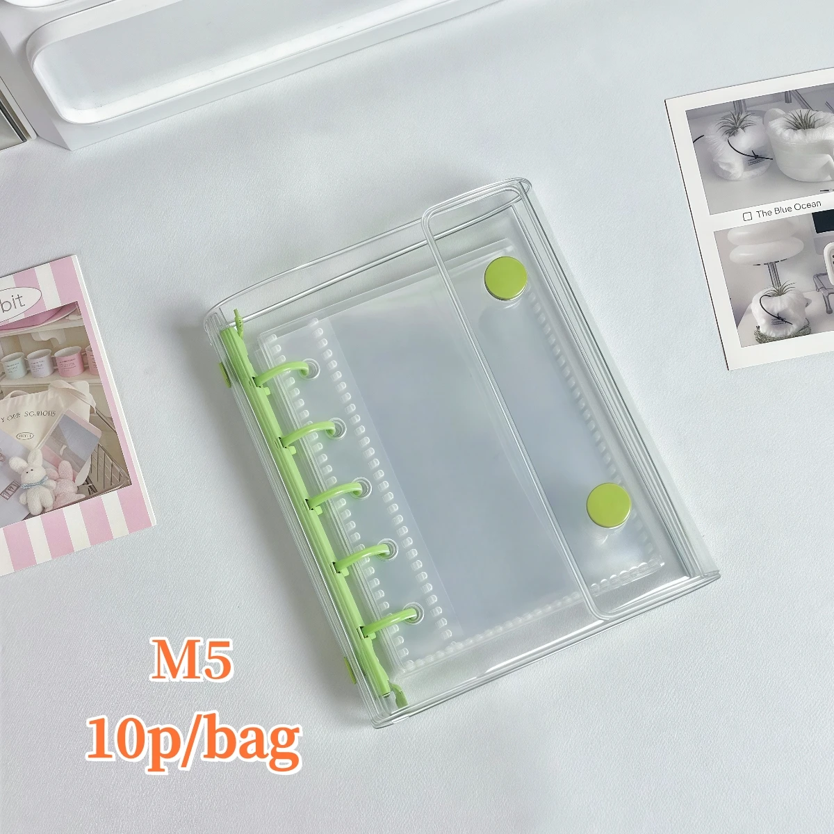 Colorful Transparent Planner & Creative Stationery Set