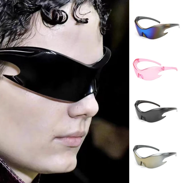Sport Y2K Sunglasses UV Protective Bicycle Glasses Men Fashion Women's  Sunglasses Goggles Bicycle Fishing Glasses - AliExpress