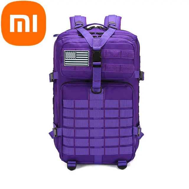 

Рюкзак Xiaomi для альпинизма, велосипеда, Спортивная вместительная Мужская военная сумка, уличный Тактический Камуфляжный Рюкзак