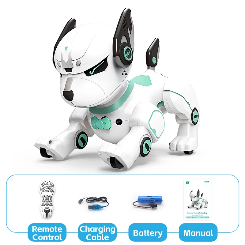 Robot intelligente Cucciolo Giocattoli interattivi Radiocomando Cane Telecomando Pet Robot intelligenti Animali Giocattolo Regali di compleanno per bambini