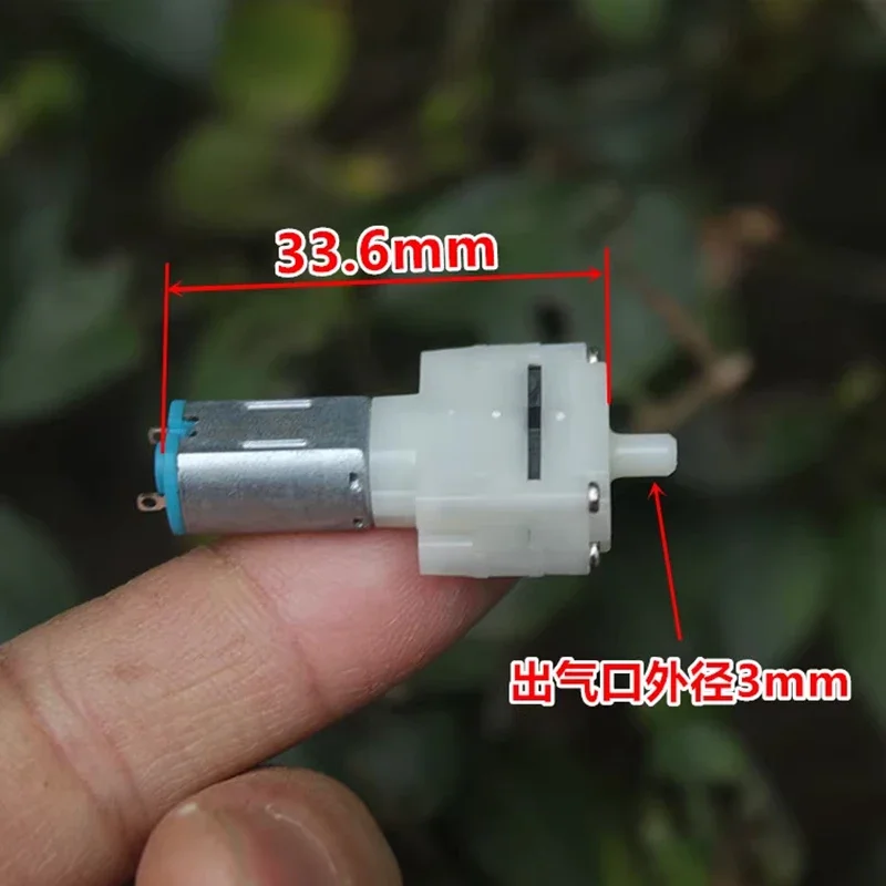 DC 3V ขนาดเล็ก M20 มอเตอร์ไดอะแฟรมปั๊มลมความดันออกซิเจนปั๊ม DIY Inflator อิเล็กทรอนิกส์ Sphygmomanometer Sweeper ถังปลา 1