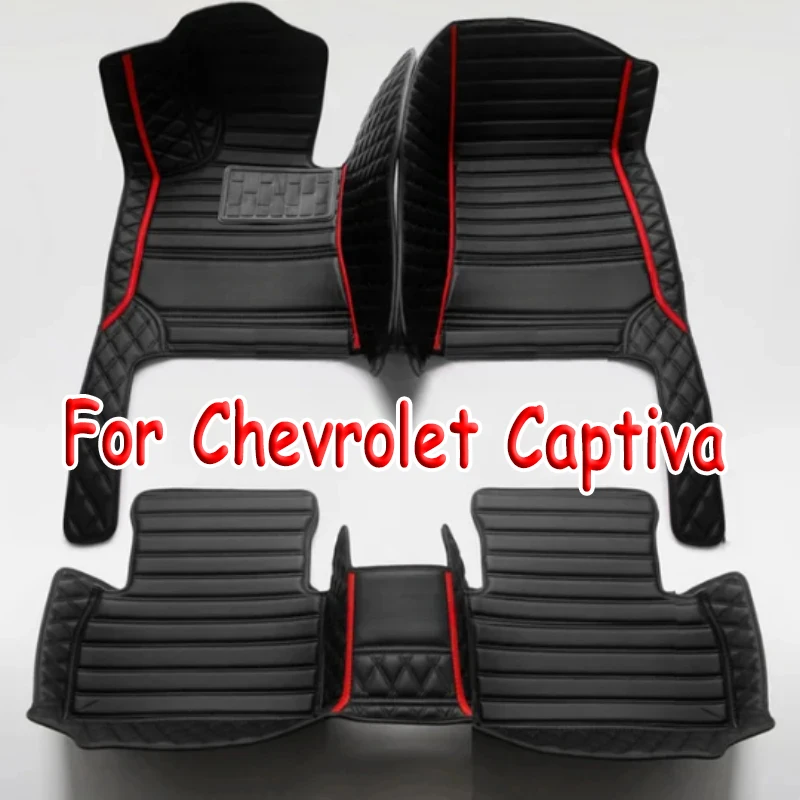 

Автомобильные коврики для Chevrolet Captiva CN202S 2019 2020 2021 2022 5saet, водонепроницаемые автомобильные коврики, автомобильные аксессуары