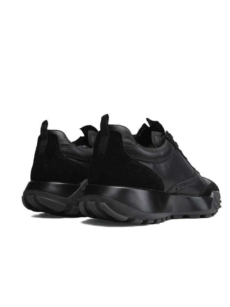 Genuine Leather Men Shoes Sneakers Trend Casual Breathable Leisure Male Sneakers Non-Slip Footwear Vulcanized Shoes
