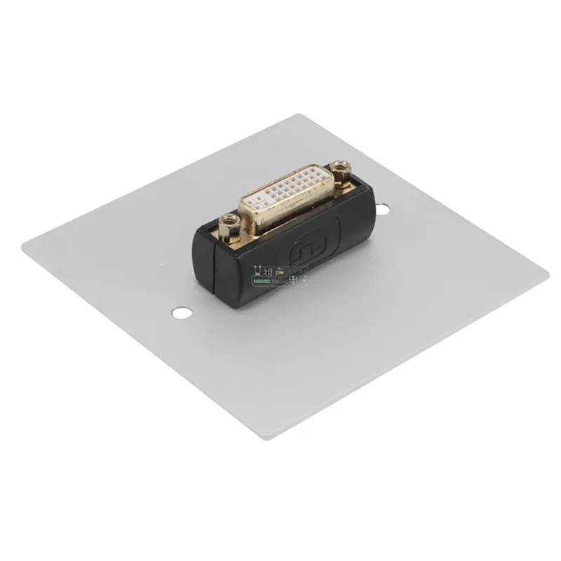86mm Wand-DVI-HD-Panel Stecker-zu-Buchse-Konverter DVI-D 24+1 1-fach für Besprechungsräume, Hotels, Bühnen – Detail 6